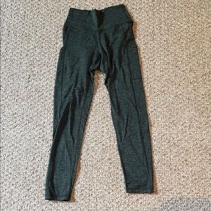 Aerie Dark Green High-Waisted Leggings